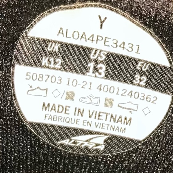 Boy altra shoes - Picture 3 of 3